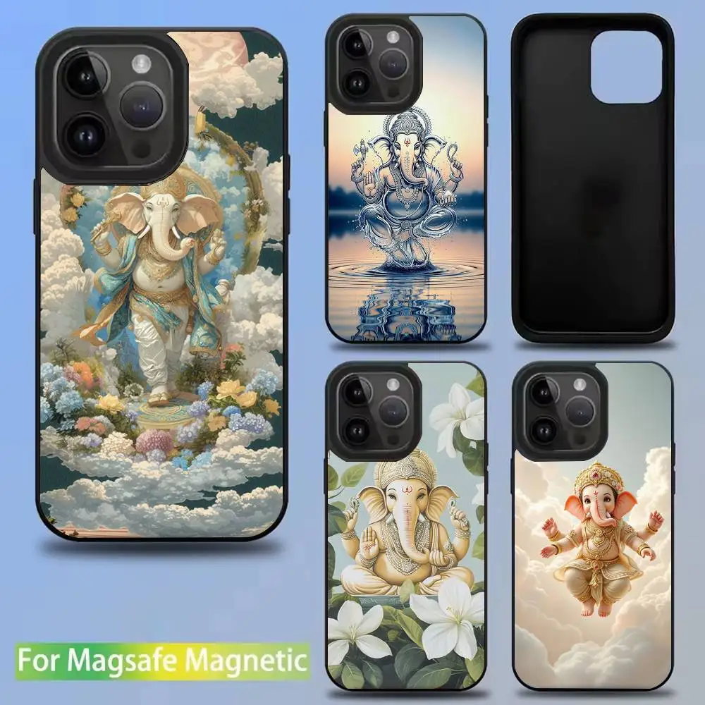 

G-Ganesha The H-Hindu Phone Case For iPhone 17,16,15,14,13,12,11,Pro,Max,Plus,Mini,SE New Magsafe Magnetic Wireless Charging