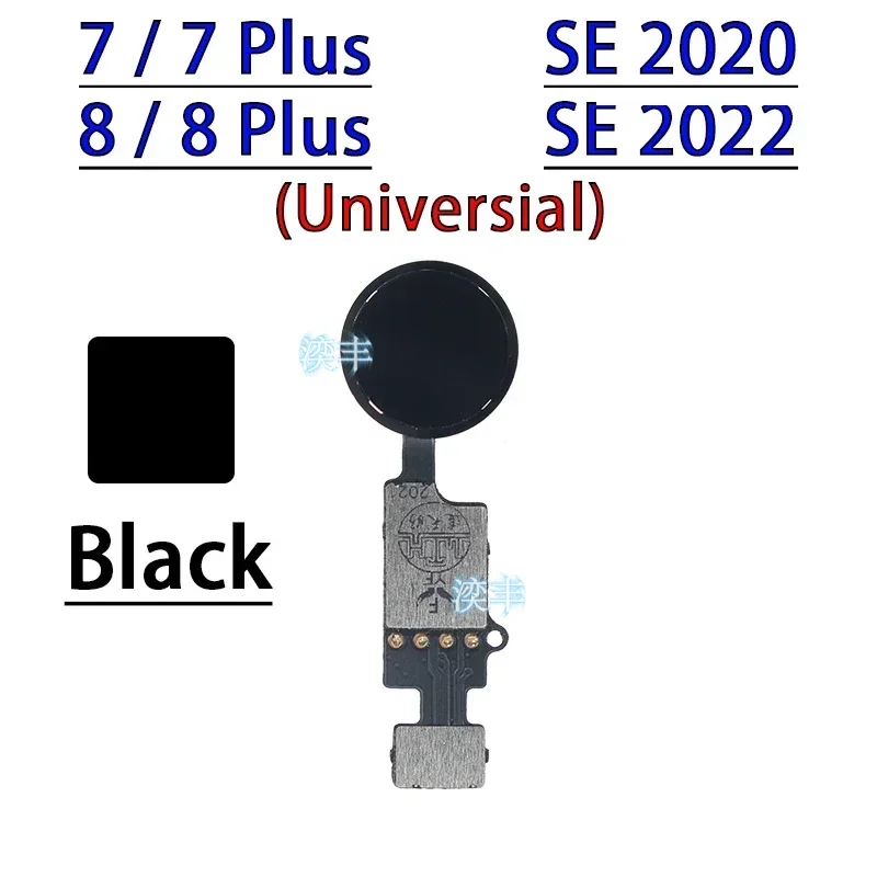 Replacement Parts for Iphone 7Plus 7 8 Plus SE 2020 2022 Home Button Flex Cable Return Function (No Fingerprint No Touch Id)