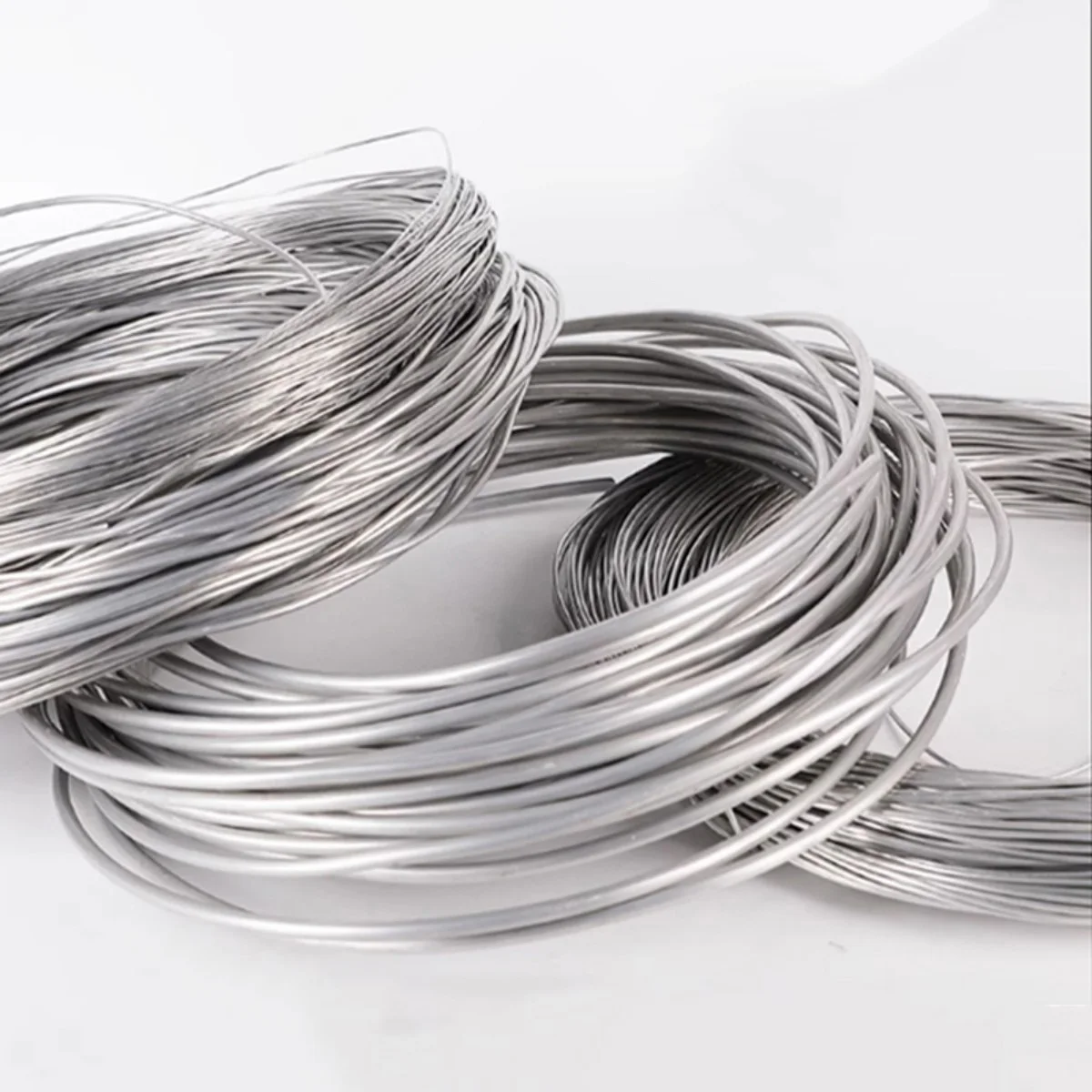 Aluminium Wire High-quality Metal Wires for Making Flower Baskets, Shaping Wreaths and DIY Hand Crafts 0.3mm-8mm Diameter