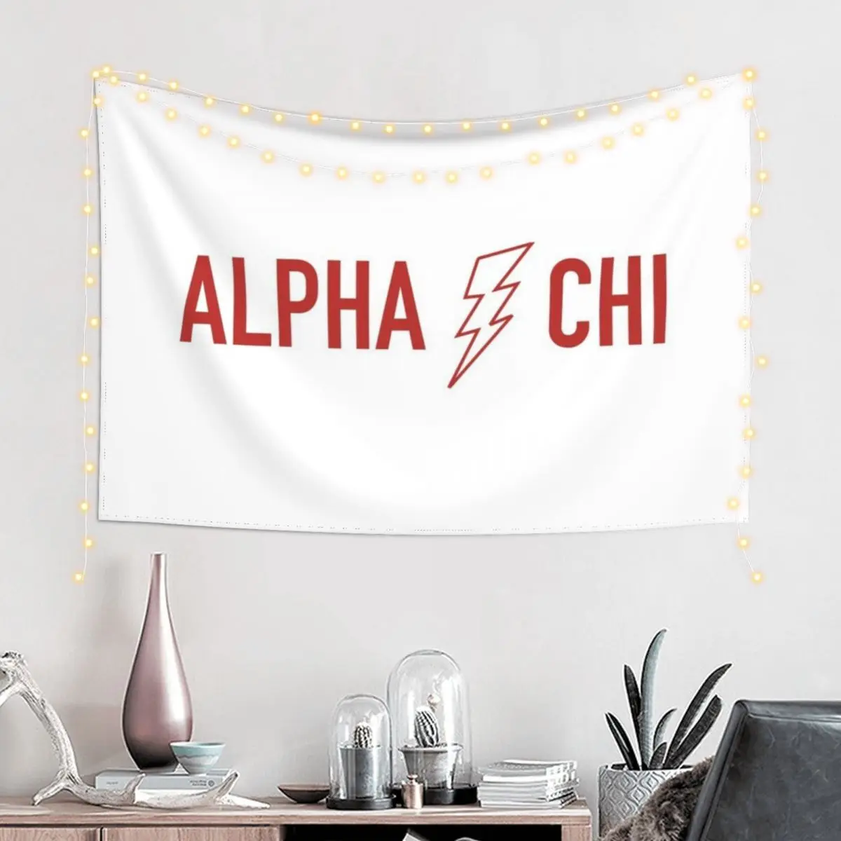 

Alpha Chi Lightning Bolt Tapestry Home And Comfort Decor Art Mural Bedroom Decoration Decoration Wall Tapestry
