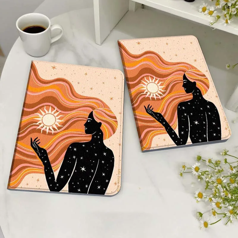 

Чехол с рисунком красного городского освещения для Honor MagicPad MatePad M5 8 9 2 3 10 12 X V7 V8 X8 X9 V9 GT X9a GT2 S Air Pro Tablet