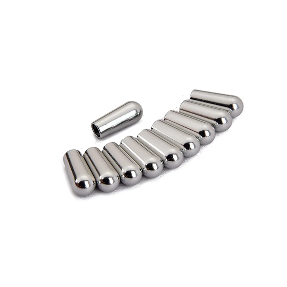 

10Pcs Guitar Toggle Tip Knob Aluminium Alloy for Guitar Replacement 3 Way Toggle Switch Silver Durable Quality Tested