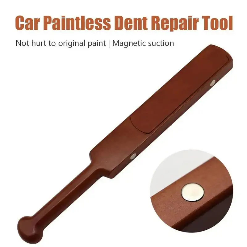 Car Dent Repair Hammer Wood Hammer Strong Suction Dent Fixer Dent Removal Tool Multifunctional Auto Body Repair Hammer Car Body