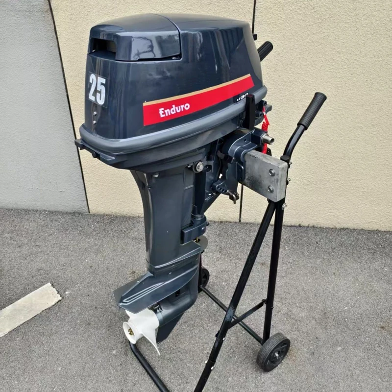 High Quality 2-Stroke Outboard Motor 25HP/40HP/60HP Marine Engine, Short/Long Shaft Boat Motor for Fishing Boats & Inflatables