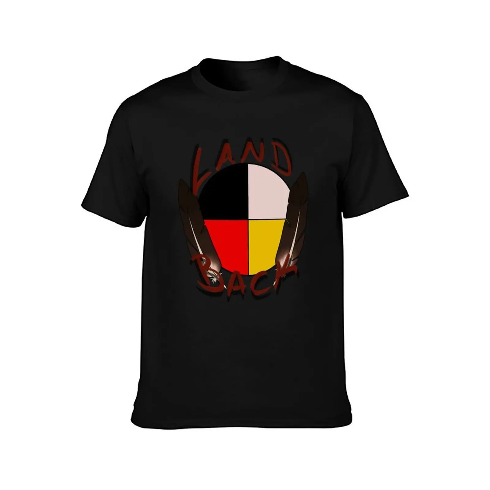 Land Back T-Shirt Street Fashion Casual Tee Shirt T-Shirt
