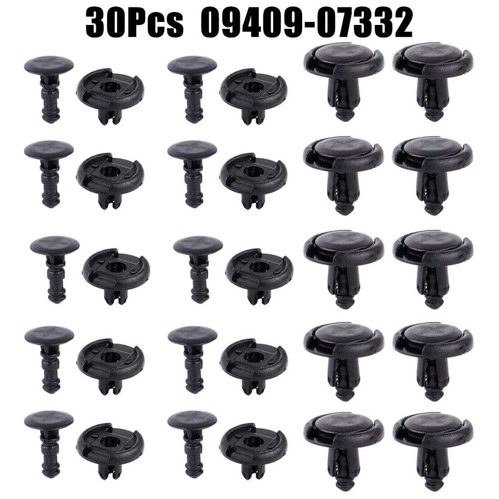 

30Pcs Car Door Panel Trim Clips Bumpers Clip For Toyota Replaces 90467-07164 For Avalon 1999-2015 For Camry 1997-2015 For Celica