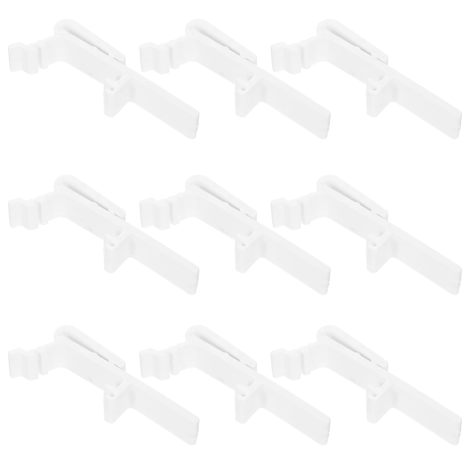 

12pcs Curtain Clips For Blinds Vertical Blind Repair Clips Replacement Plastic Brackets Holders Window Shade Easy Install