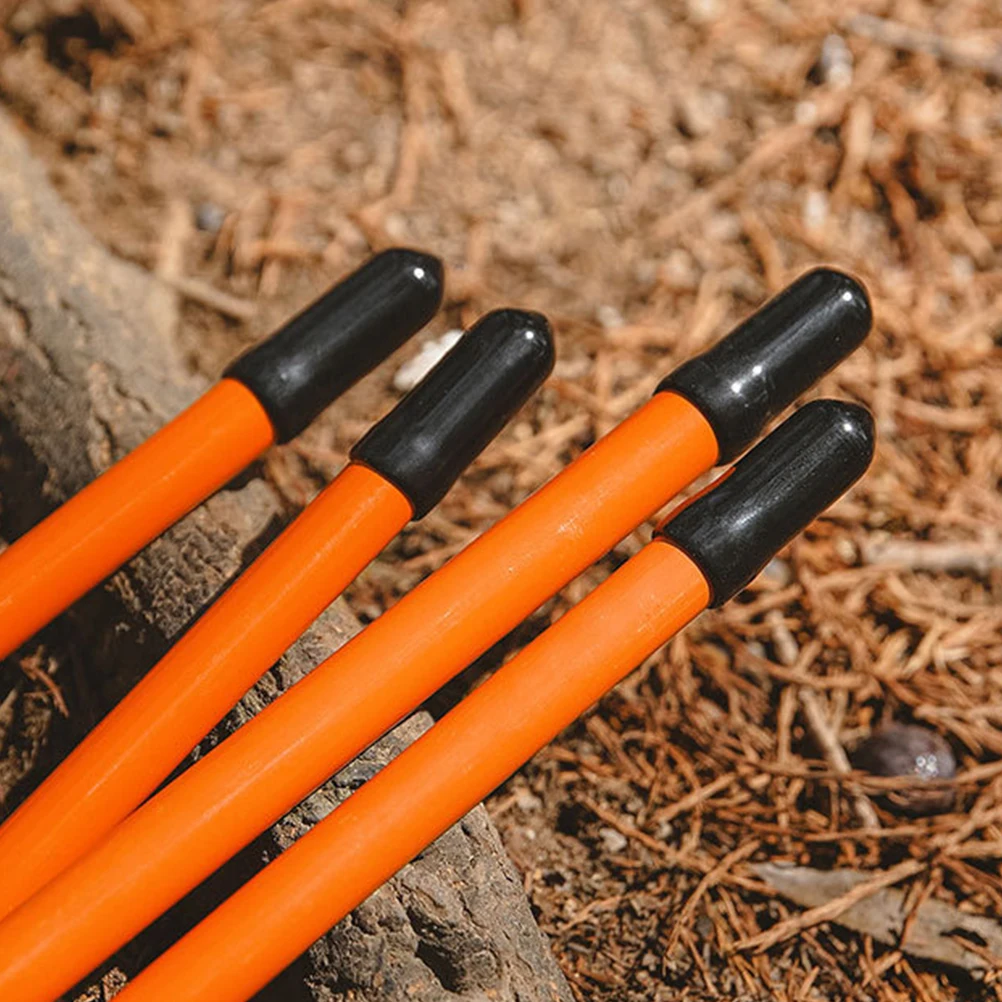 

15pcs Rubber Protective Covers Nail Head Slip Resistant Puncture Proof Soft Arrowhead Outdoor Camping Hiking Hardware Sleeve