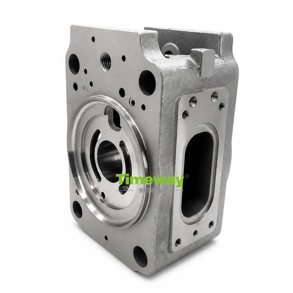Hydraulic Pump Parts K7V125 Main Pump Midbody for John Deere E210LC AT506972 Main Pump Center Housing Lead time 5-7days