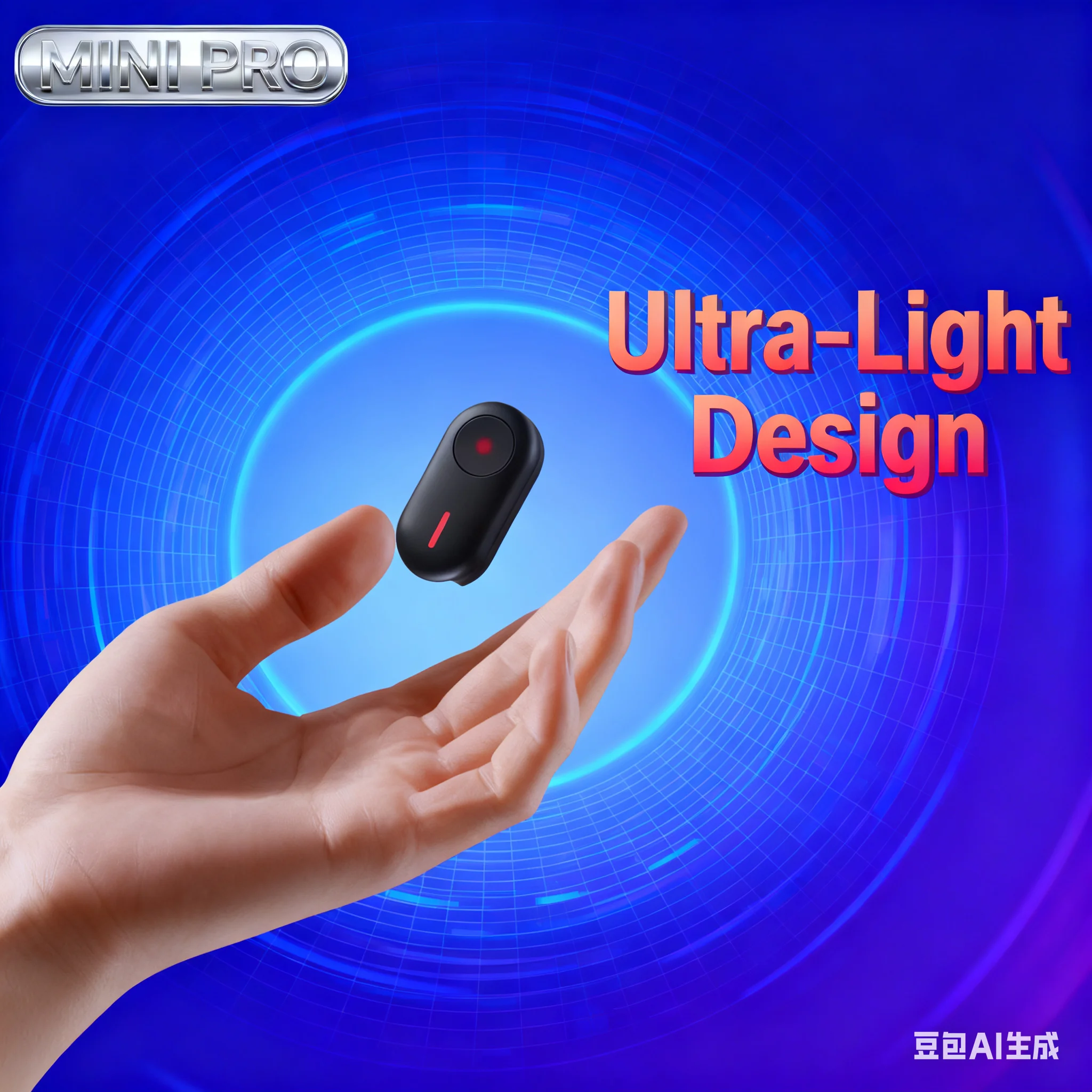 

Bluetooth Remote Control for Insta360 Cameras - 10m Range, 360° Rotating Base, For GO Ultra/X5/Ace Pro 2/X4