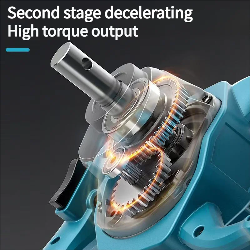 สําหรับMakita 18Vแบตเตอรี่FWD/REVแบบพกพามือถือไฟฟ้าปูนผสม,6-Speed Heavy Dutyสําหรับคอนกรีต,ปูนปลาสเตอร์,สี,thinset