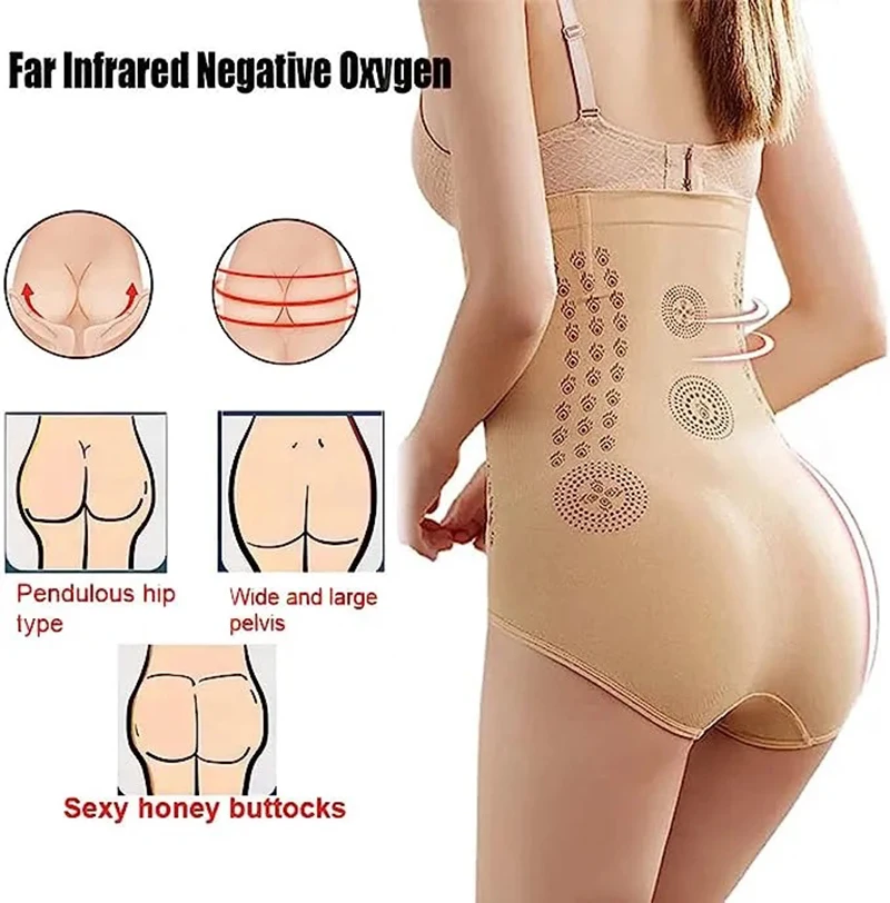 New Bodyshaper Underwear Unique Fiber Restoration Shaper Tummy Control Shapewear Thigh Slimming Waist Trainer