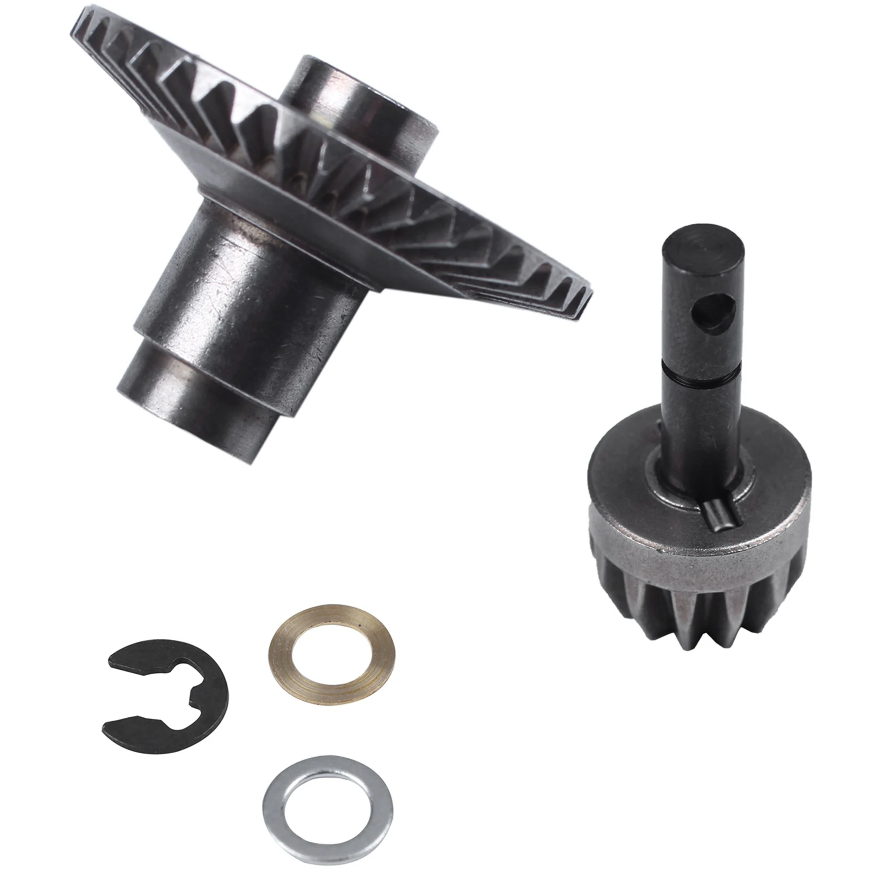 

ODIES-Hitch Trailer Hook With 13T 38T Crown Gear Motor Differential Main Gear Combo,For 1:10 Scx10 90046 Traxxas Rc Car