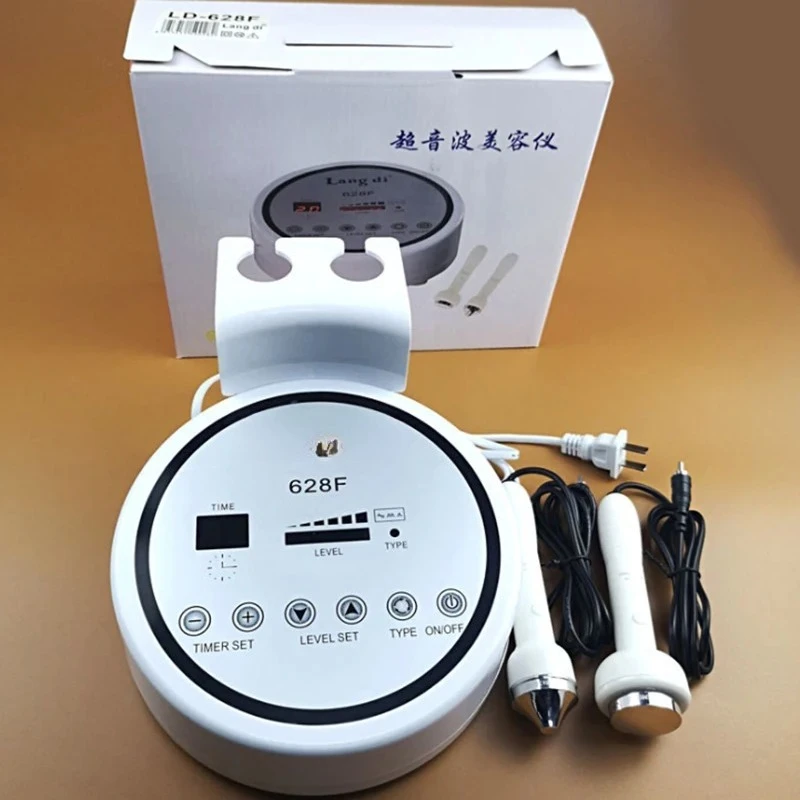 628T High Frequency Ultrasonic Facial Machine Anti Wrinkle Skin Tightening Massager Salon Home Skin Care Beauty Device