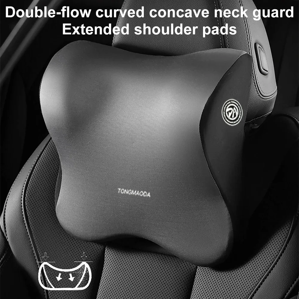 For VW Golf 2 3 4 5 6 7 8 GTI GTD R R32 Mk4 Mk5 Mk6 Mk7 Mk8 Car Comfort Headrest Lumbar Support Cushion Memory Foam Backrest