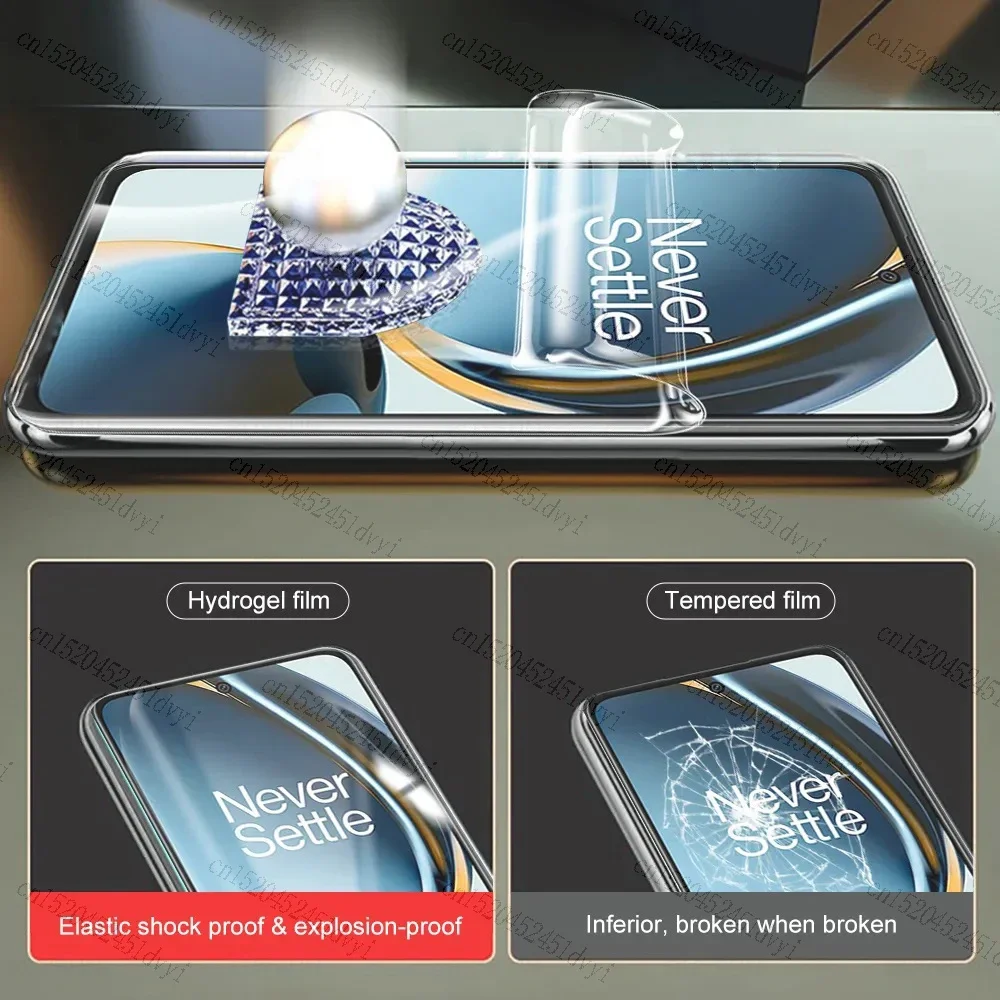 3 قطعة فيلم هيدروجيل ل OnePlus Nord 3 5G CPH2493 CPH2491 6.74 "واقي شاشة واقي على OnePlus Ace 2V PHP110 فيلم الهاتف
