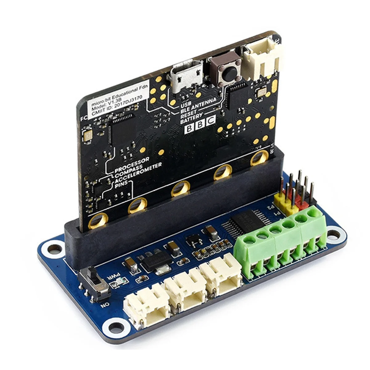 SCLS 2 قناة سائق المحرك توسيع لوحة القطع ل Microbit مايكرو بت V1.5 V2 مجلس اندلاع درع وحدة