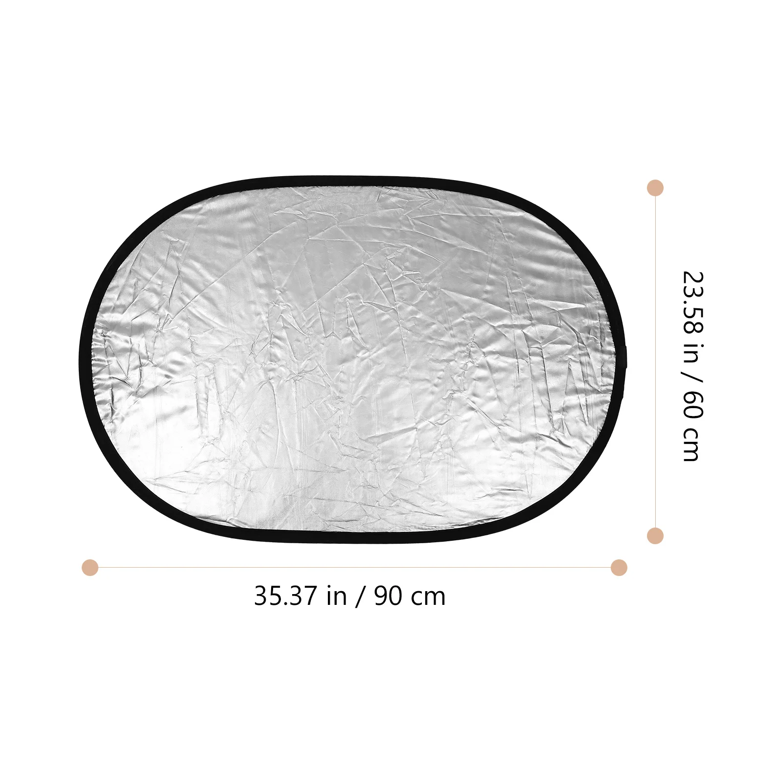 

5-In-1 Portable Photography Reflector Oval Light Diffuser Panel For Studio Outdoor Shooting Photography Accessories