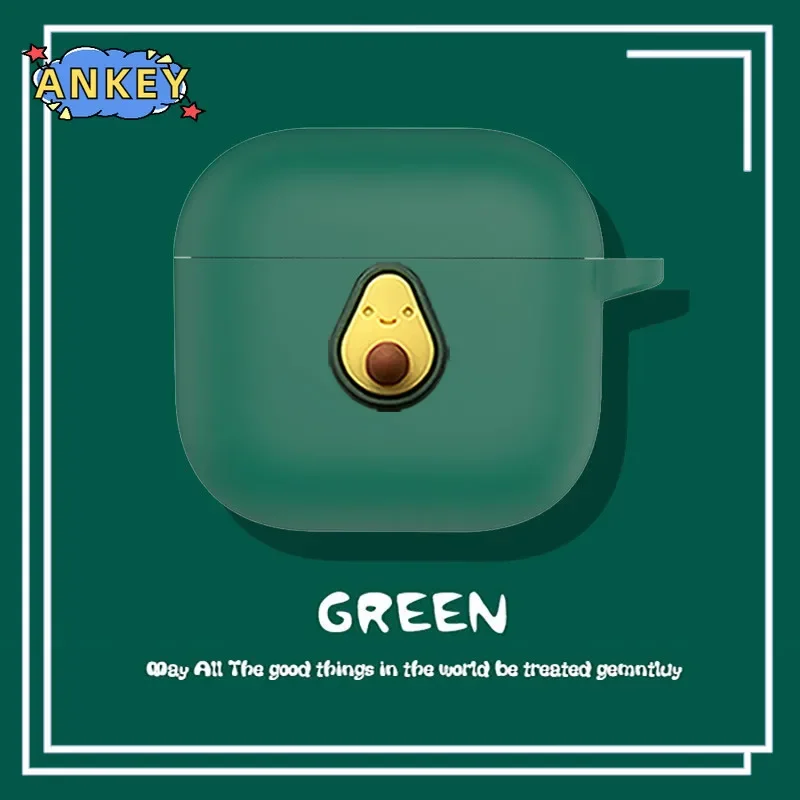 Case for Apple Airpods 4 Protective silicone Cute Cartoon Covers Bluetooth Earphone Shell Headphone Portable