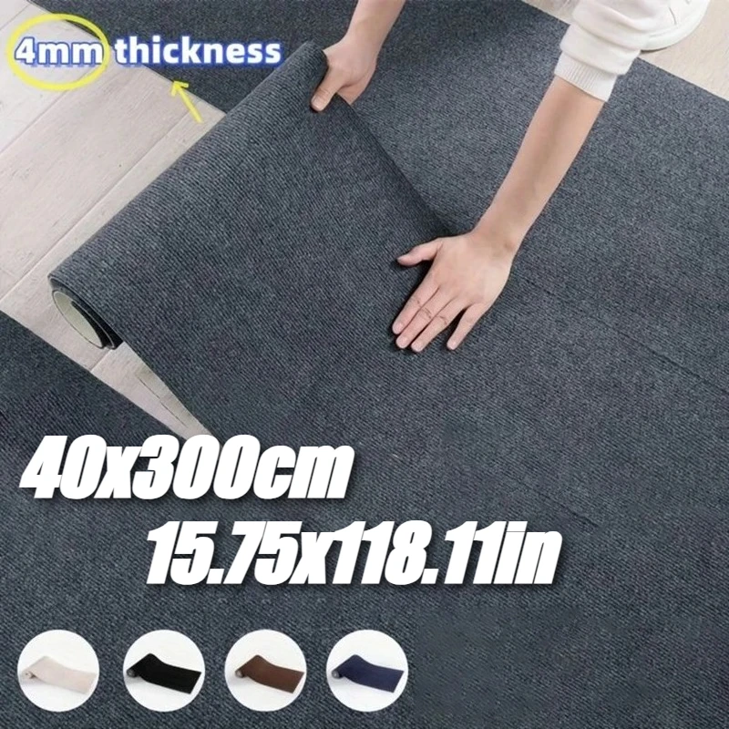 118inch Premium Self-Adhesive Non Slip Pad Waterproof Oil Proof Floor Mats for Kitchen Bathroom Outdoor Anti-Skid Rug Home Decor