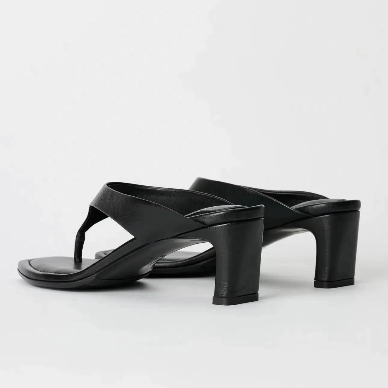 minimalist-high-heel-thong-sandals-women's-outdoor-summer-vintage-versatile-square-head-slip-on-thick-heel-cool-sandals