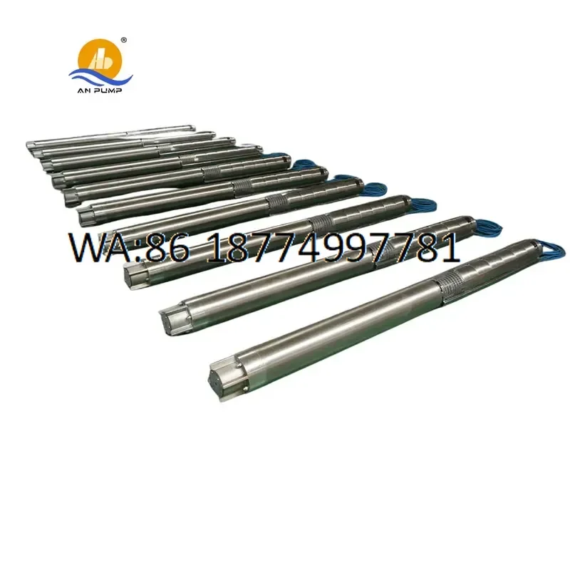 custom Deep Well Submersible Clean Water Pump 200m Lift High Head Borehole Irrigation Garden Agriculture Solar DC