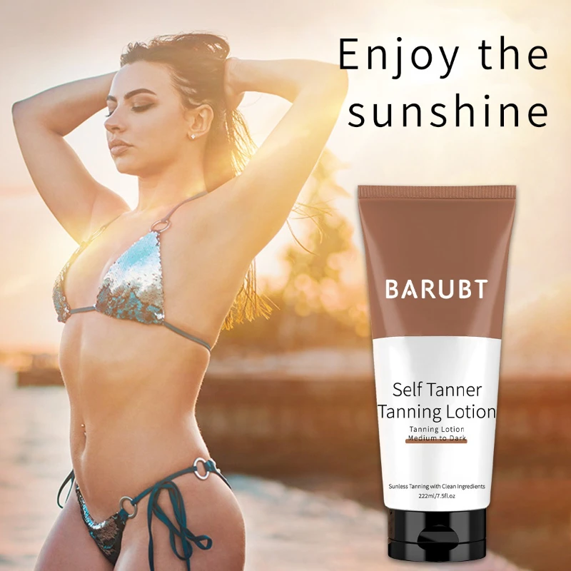 

Self - Tanning Body Lotion & Care Cream Moisturize and Create A Natural Glow