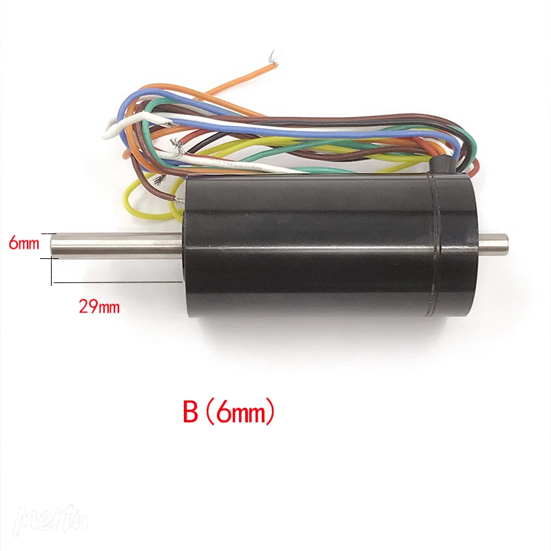 Imagem -03 - Mini 32 mm sem Escova Grande Coreless Motort Elétrico dc 24v 13000rpm Vibração Máquina de Corte Substituir Maxon Motor ce 118888