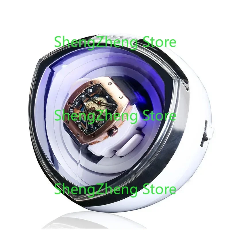 Watch shaker automatic mechanical watch automatic chain box watch shaker electric rotation chain With light（Without watch！！）