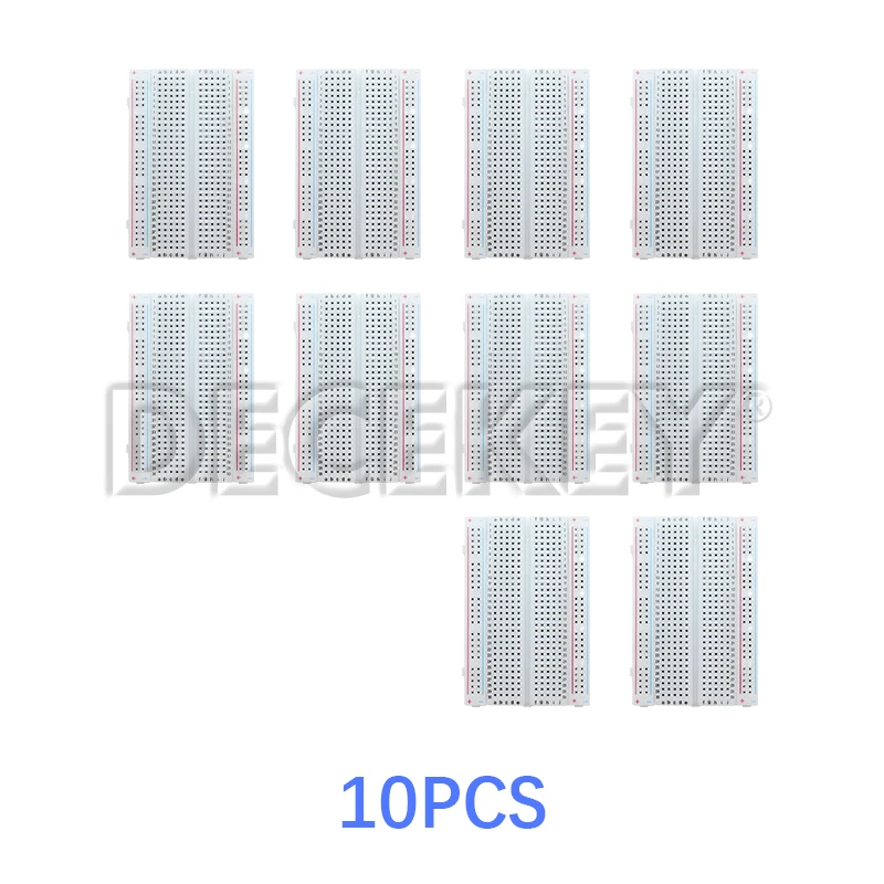 1–10 Stück 400 Verbindungspunkte, lötfreies PCB-Steckbrett, Mini-Universal-Test-Protbrett, DIY-Brotbrett für Bus-Testplatine – Detail 1