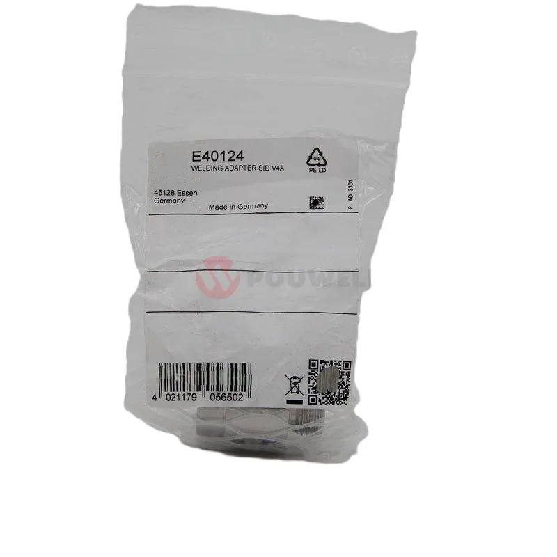 E40124 Process Sensor Welding Adapter High Temperature Industrial Pressure Transmitter Stainless Steel Connector