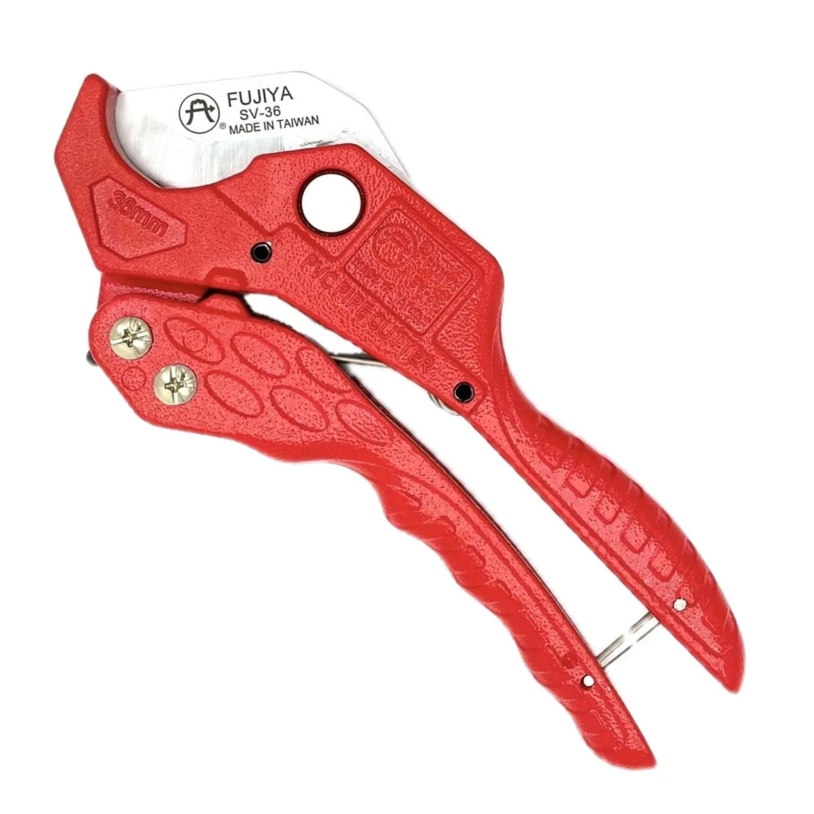 Industrial Grade Aluminum Alloy Steel Polyethylene Plastic Pipe Cutter 34mm Capacity Effort-Saving Automatic Hand Tool Made