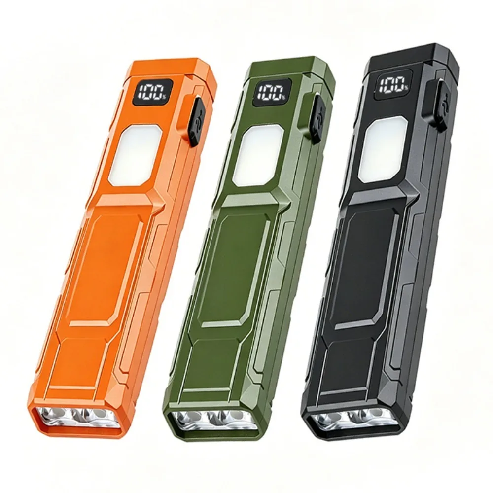 COB LED EDC Flashlight Pen‑Clip Pocket Torch High Bright Long‑Lasting Handheld Light for Outdoor Camping Daily Emergency view 2