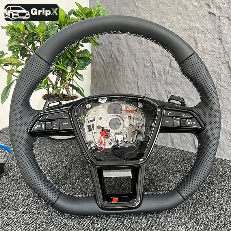 

Подходит для Audi A6 A7 C8 2019-2022, обновленный S6 S7 RS 6 RS 7 Sport, рулевое колесо с плоским дном в сборе