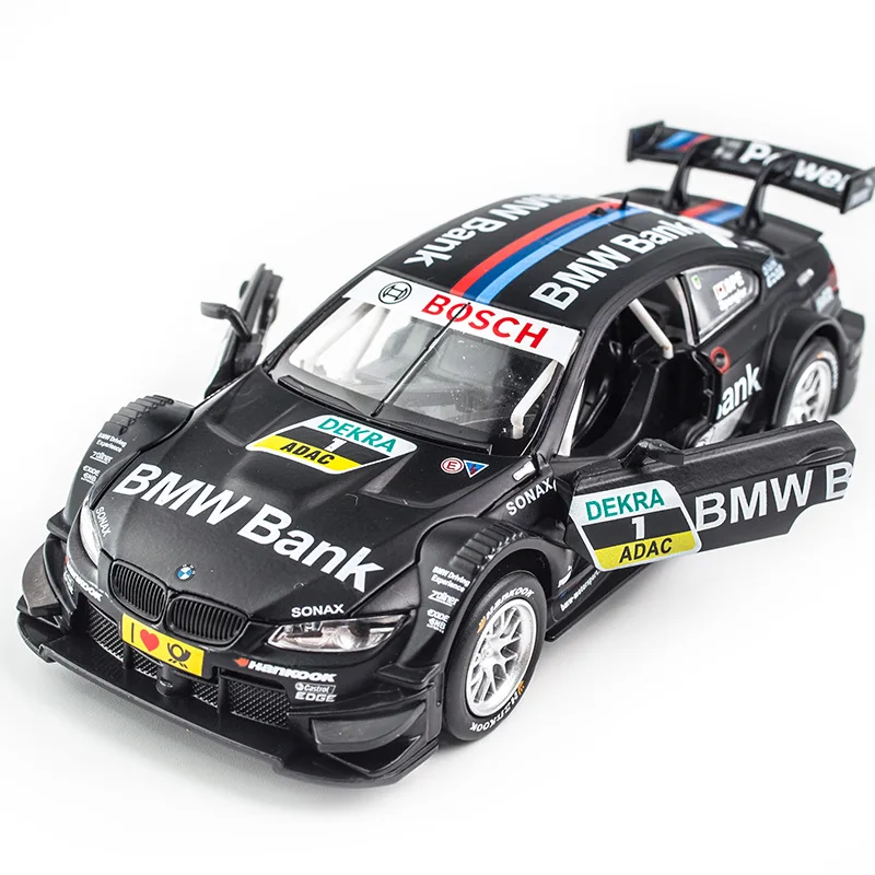 1:32 BMW-M3 Gte Le Mans Racing Model Auto Legering Auto Gegoten Speelgoed Auto Model Trek Kinderen Speelgoed collectibles