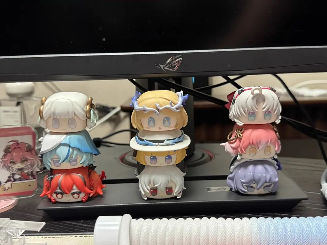 New Genuine Wuthering Waves Doll Series Blind Box Kawaii Mystery Box Desktop Decoration Anime Figure Christmas Gift Trendy Toy