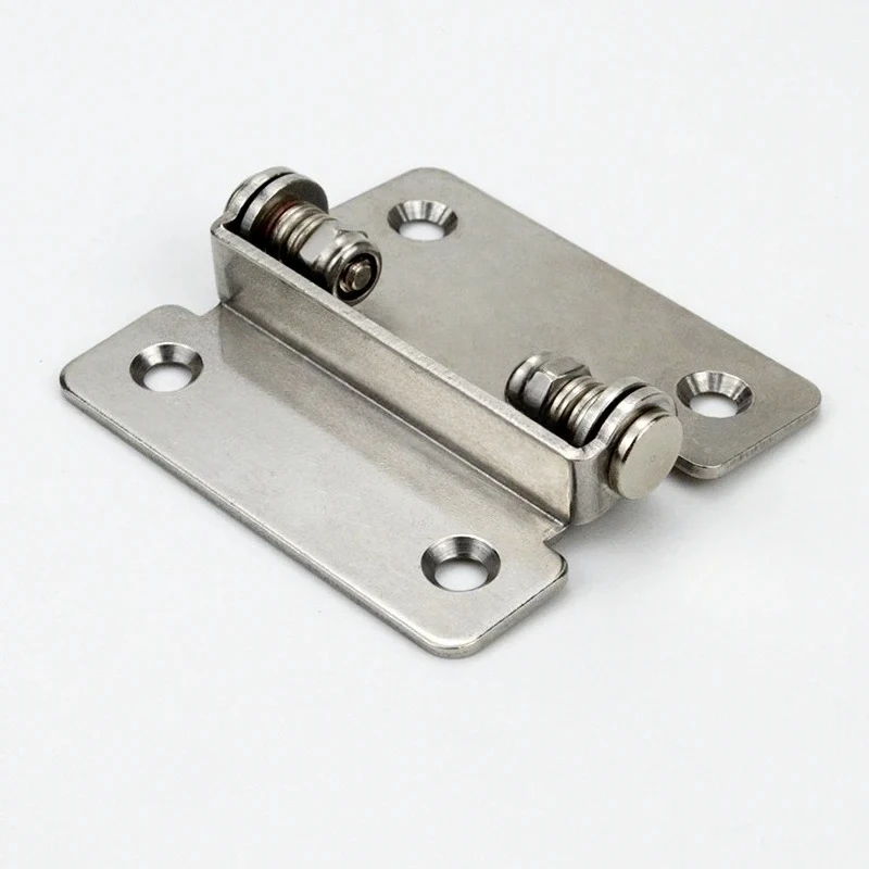 1pc Stop Torque Hinge Damping Shaft At Will 304 Stainless Steel Folding Up And Stop Adjustable 180 Degree Rotating Hinge