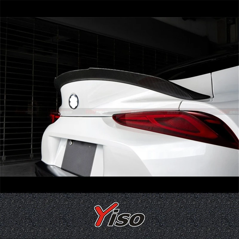 

FOR TOYOTA SUPRA A90 Modified Carbon fiber 3D design WING Aerodynamic kit