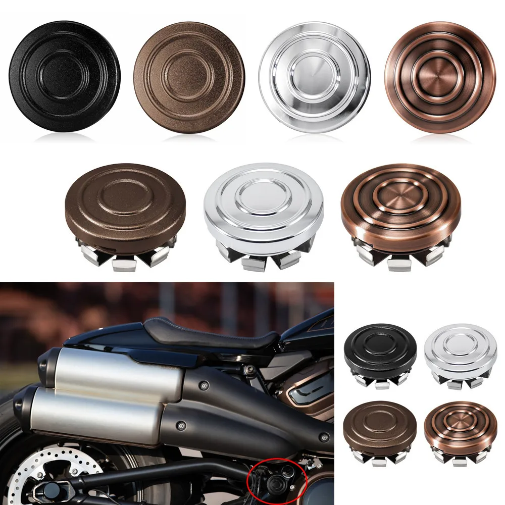 

For Harley Sportster S 1250 RH1250 S 2021 2022 Motorcycle Swingarm Axle Nut Covers Aluminum Moto Swingarm Pivot Cover 4 Colors