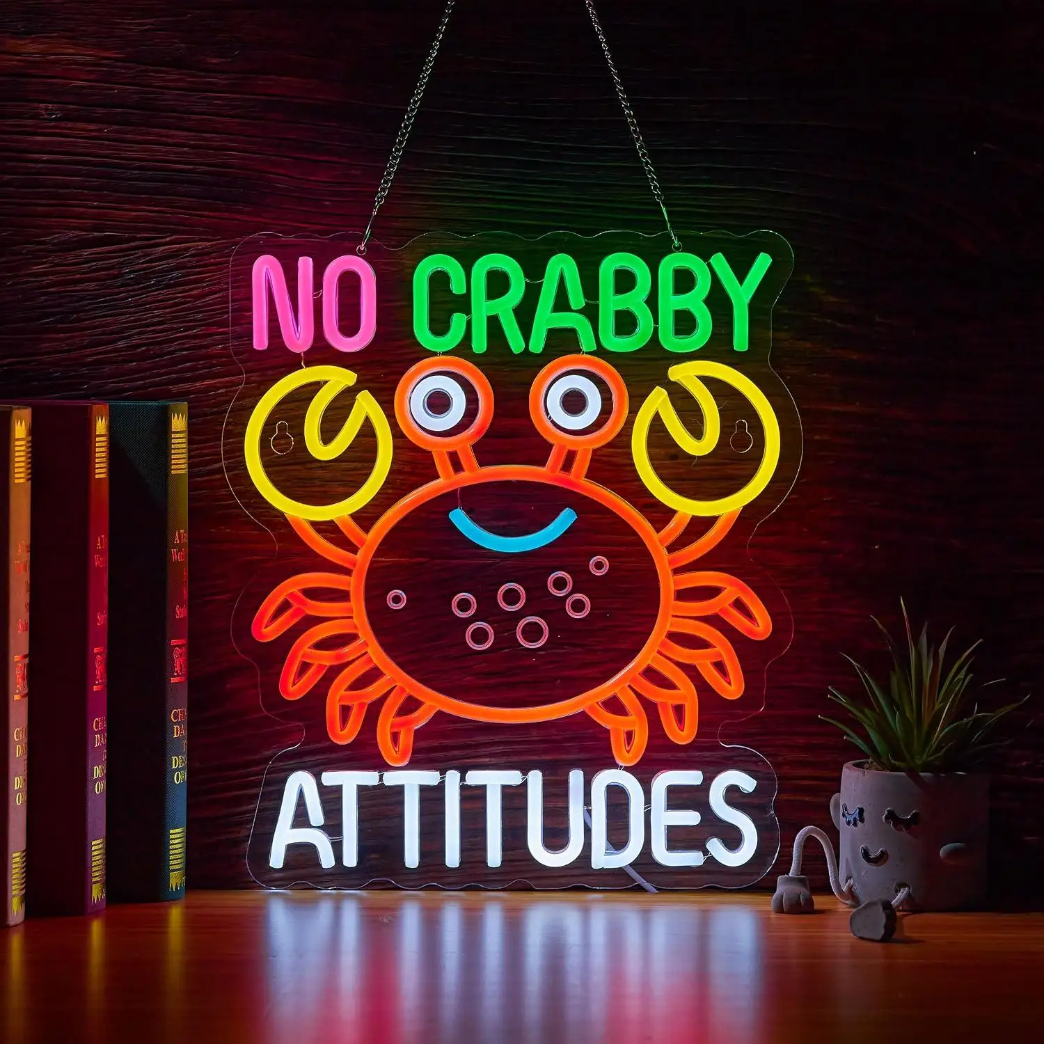 insegna-al-neon-'no-crabby-attitudes'-con-luci-led-dimmerabili-usb-per-bar-pub-man-cave-club-spiaggia-decorazione-murale-per-interni