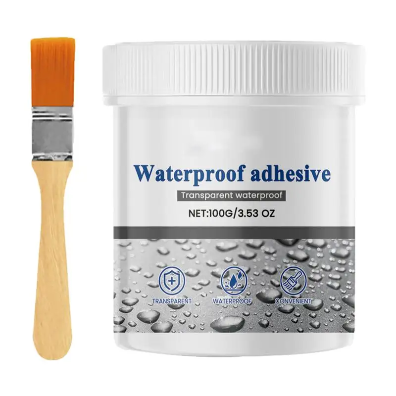 Transparante waterdichte coating Heldere waterdichting Afdichtmiddel Waterdicht Anti-lekmiddel Waterlekkit Onzichtbaar waterdicht