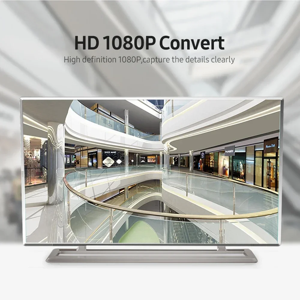 NK-M008 마이크로 SDI 변환기, SDI to HDMI / SDI 변환, 2 경로 출력, 미니 HD 1080P USB 전원 변환기 장치 어댑터