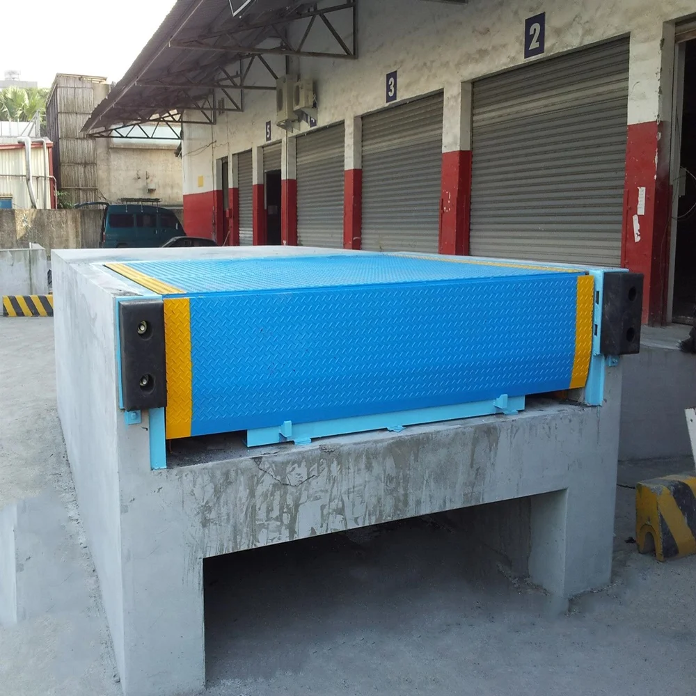 Wholesale Industrial Electric Lifting Hydraulic Cylinder and Motor High Loaing Capacity Dock Leveler for Warehouse Loading Dock
