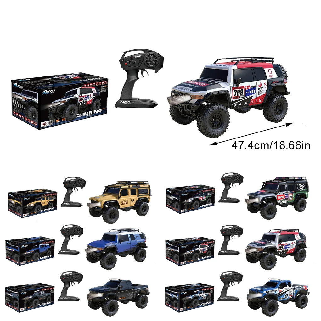 HB ZP1005 ZP1010 voiture télécommandée 2.4G 4WD Simulation Rc voiture tout-Terrain 15 km/H 1:10 tout-terrain monstre camion jouet pour garçons cadeaux