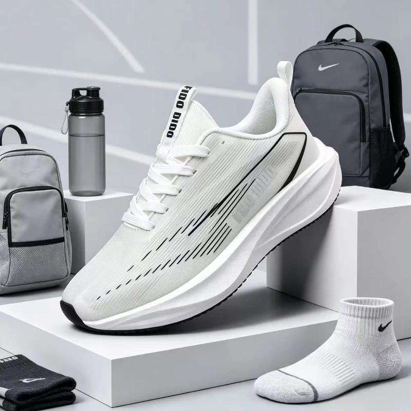 

Men Sports Running Shoes Casual Marathon Breathable Lightweight Women's Comfortable Athletic Nonskid Walking Sneakers Outdoors
