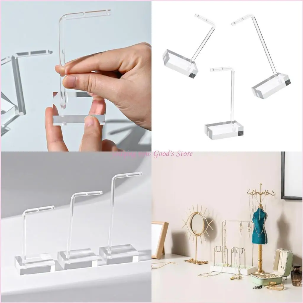 

57QA Convenient Jewelry Display Rack with Sturdy Base for Earrings and Accessories