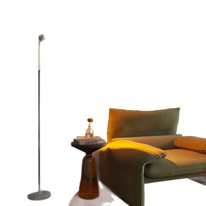 Living room sofa next to the high sense of light luxury floor ambient light bedroom Internet celebrity floor lamp