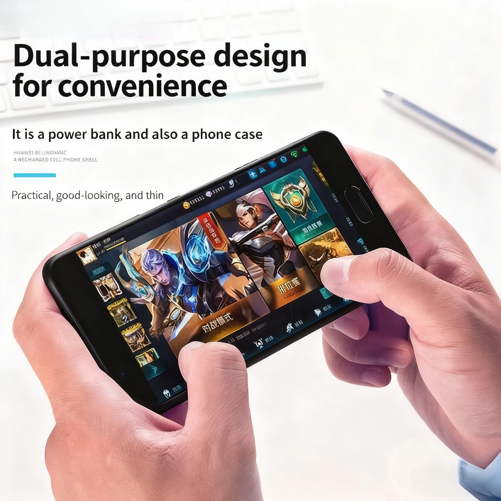 

Чехол для Samsung Galaxy Note20Ultra Note20 Note10Plus Note10 Power Bank 20000 мАч, беспроводной портативный чехол для зарядки