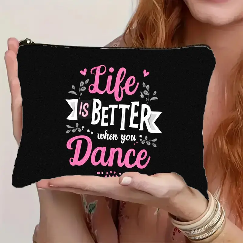 [Motivational Makeup Bag] 1pc Motivational Makeup Bag 