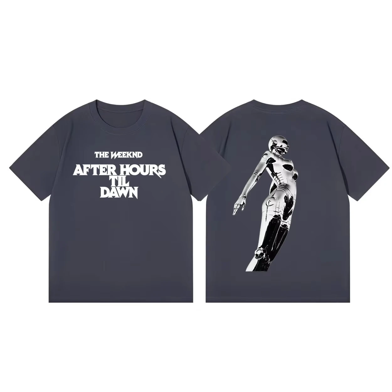 The Weeknd After Hours Til Dawn T Shirt Unisex Men Women Cotton Graphic Printed Short Sleeve Round Neck Tour Streetwear Hot Sale